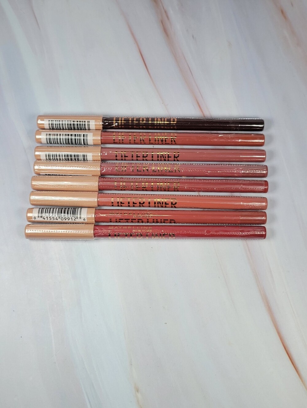 8 Piece Maybelline Lifter Liner Lip Liner Bundle NEW!